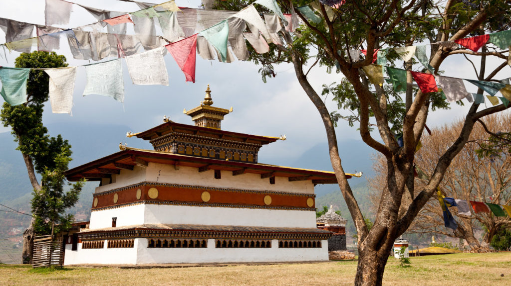 Chimi Lhakhang Temple, Punakha, Bhutan