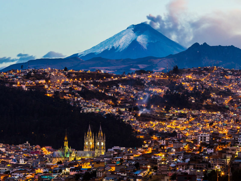 Quito and Cotopaxi, Avenue of Volcanoes, Ecuador