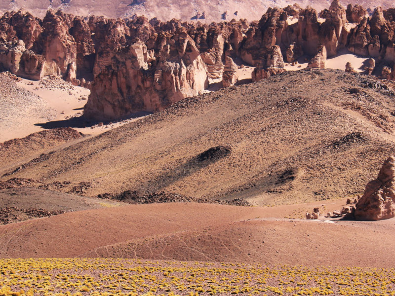 Rock Formations in the Desert, Northwest Argentina