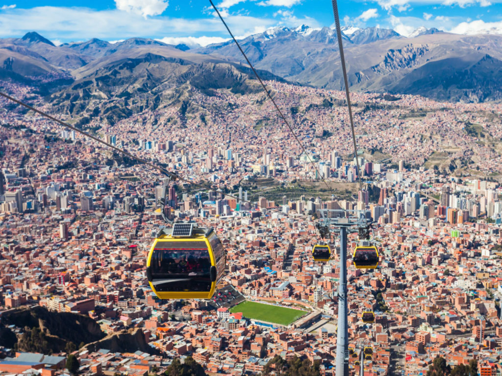 Cable Car, La Paz, Bolivia