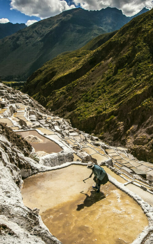 Maras Salt Mine, Cusco, Sacred Valley, Peru