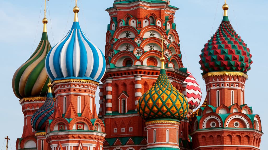 St Basils Cathedral, Moscow, Russia