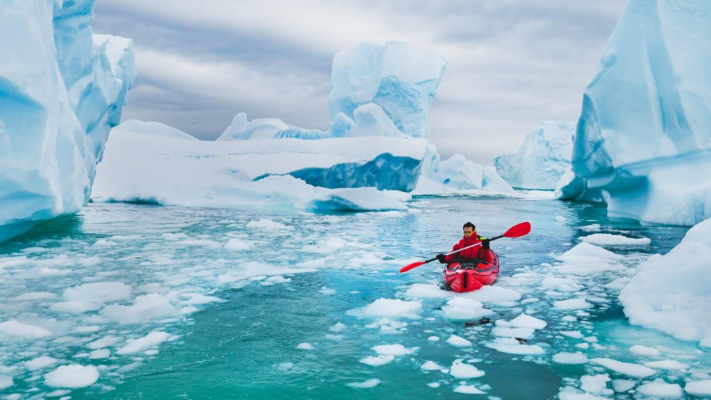 Sea Kayaking, Antarctica