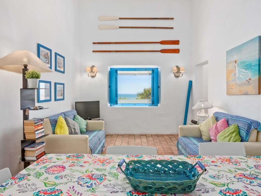 Beach Cottage; Sitting room; Ferragudo; Algarve; Portugal