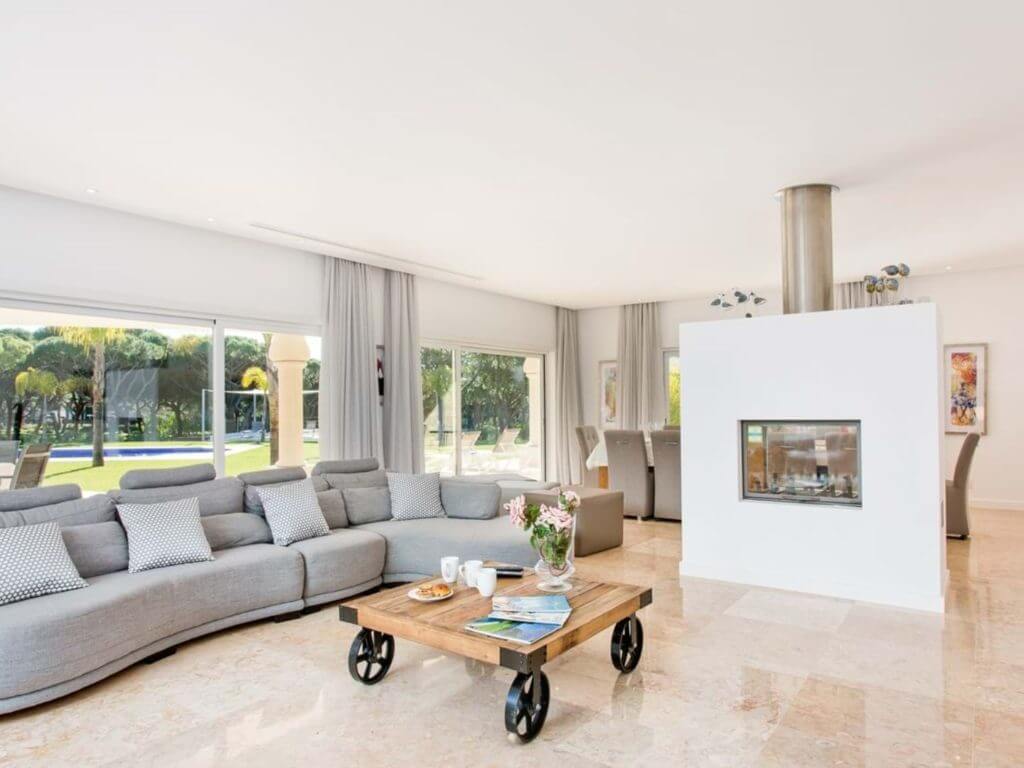 Villa Oman; sitting room; Vilamoura; Algarve