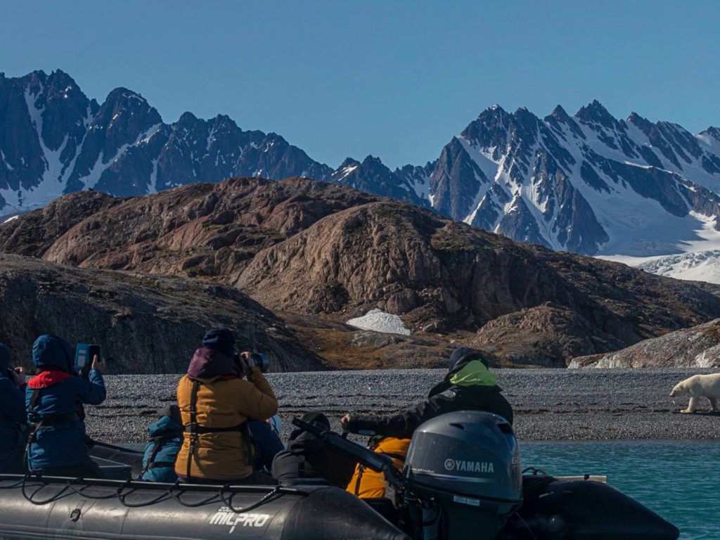Paul Goldstein, Sea, zodiac, Spitsbergen
