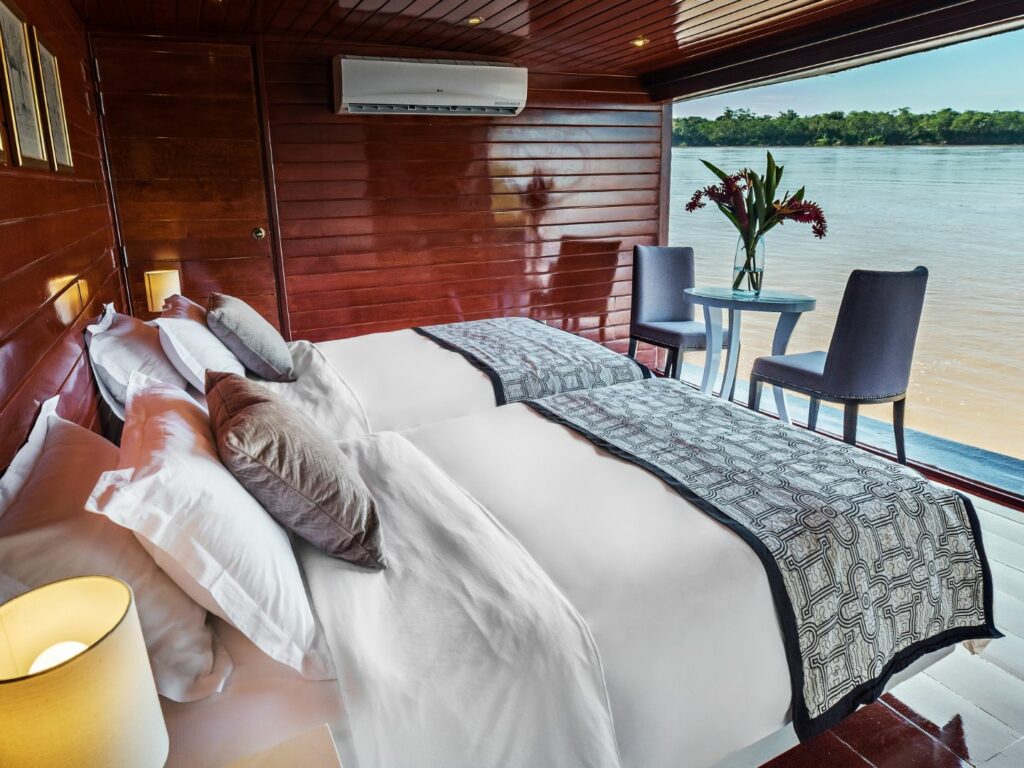Master twin suite, Crucero Amazonas, Peru