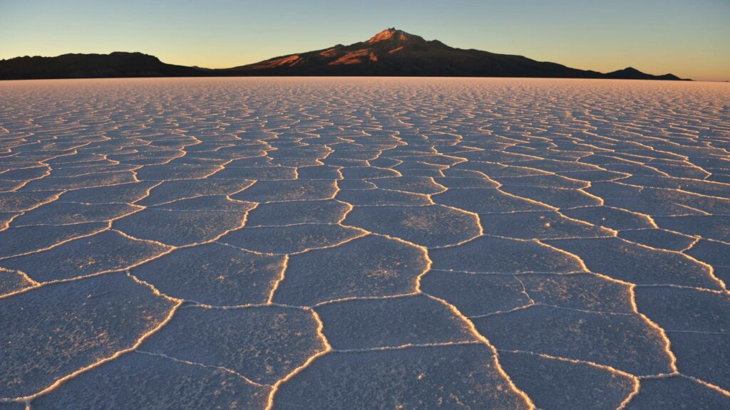 Uyuni Salt Flats, Altiplano, Bolivia