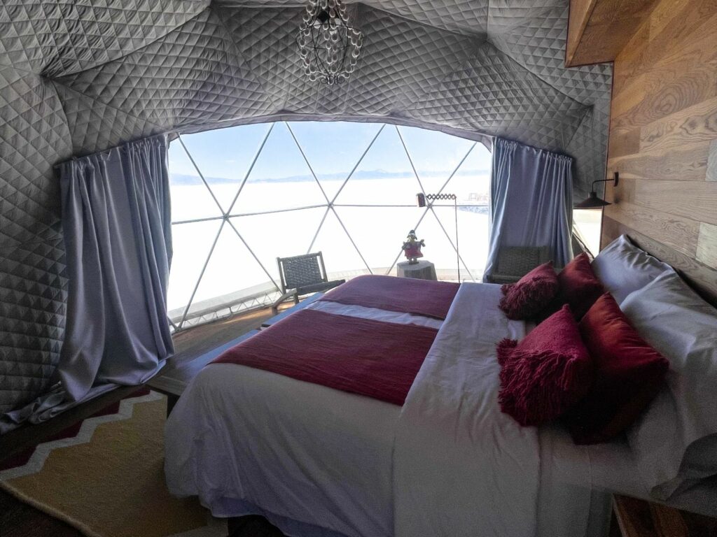 Pristine Salinas Grandes, inside of dome, bedroom