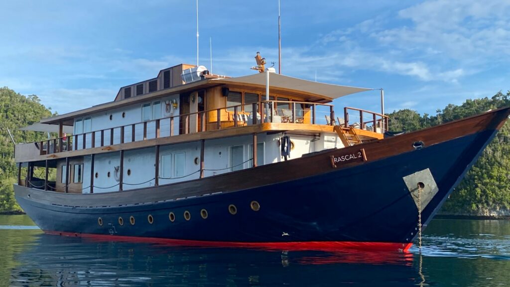 Rebel boat, rascal voyages, Raja Ampat, Indonesia
