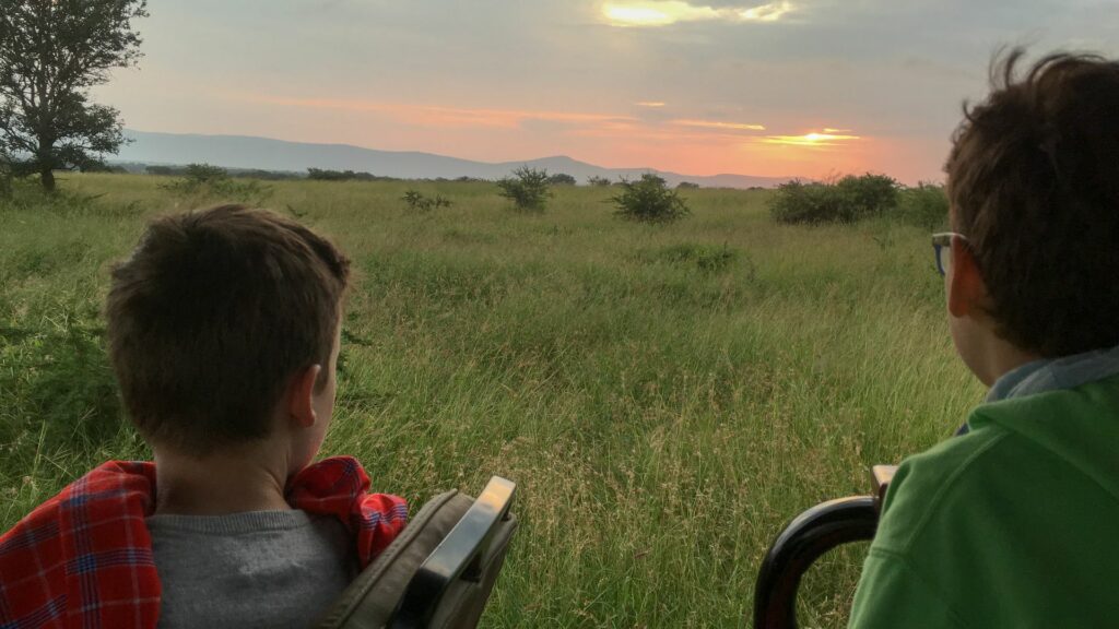 Family game drive, KwaZulu Natal, South Africa