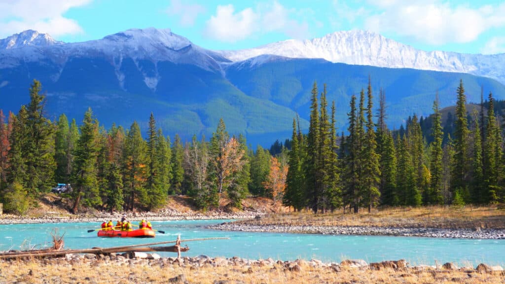 Rafting, Jasper National Park
