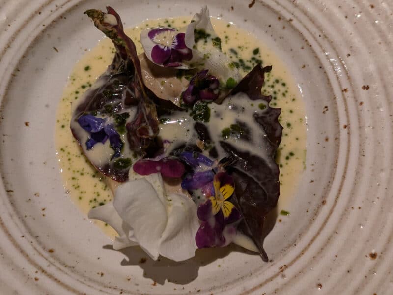 Kvitnes Gard, tasting menu dinner, Vesterålen, Norway