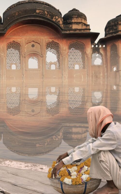 Woman on Boat, Ganges
