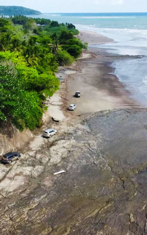 Costa Rica, self-drive, 4x4 adventure, beach drive