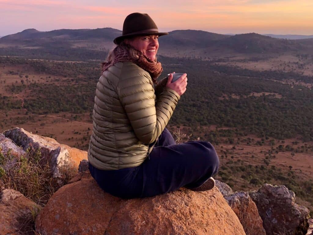 Illona Cross in Kenya