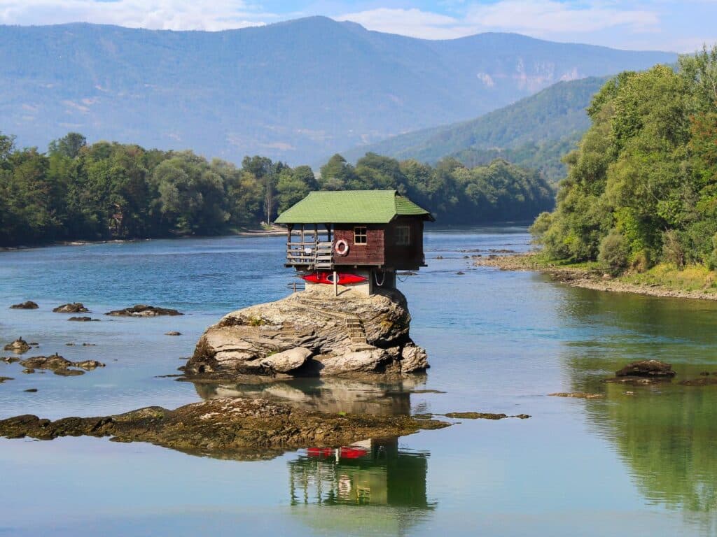 Drina River House, Serbia