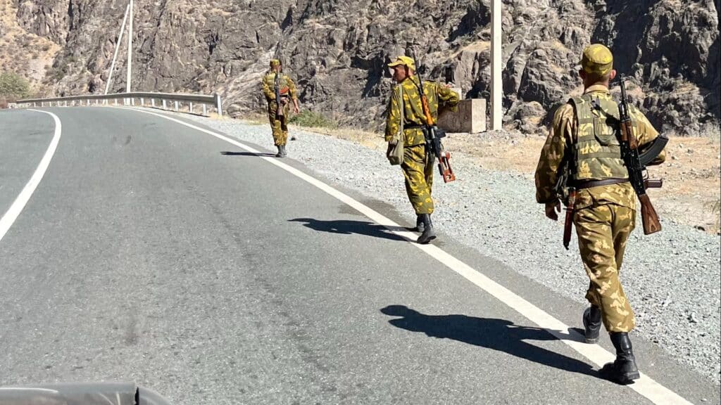 Panj River Border Control