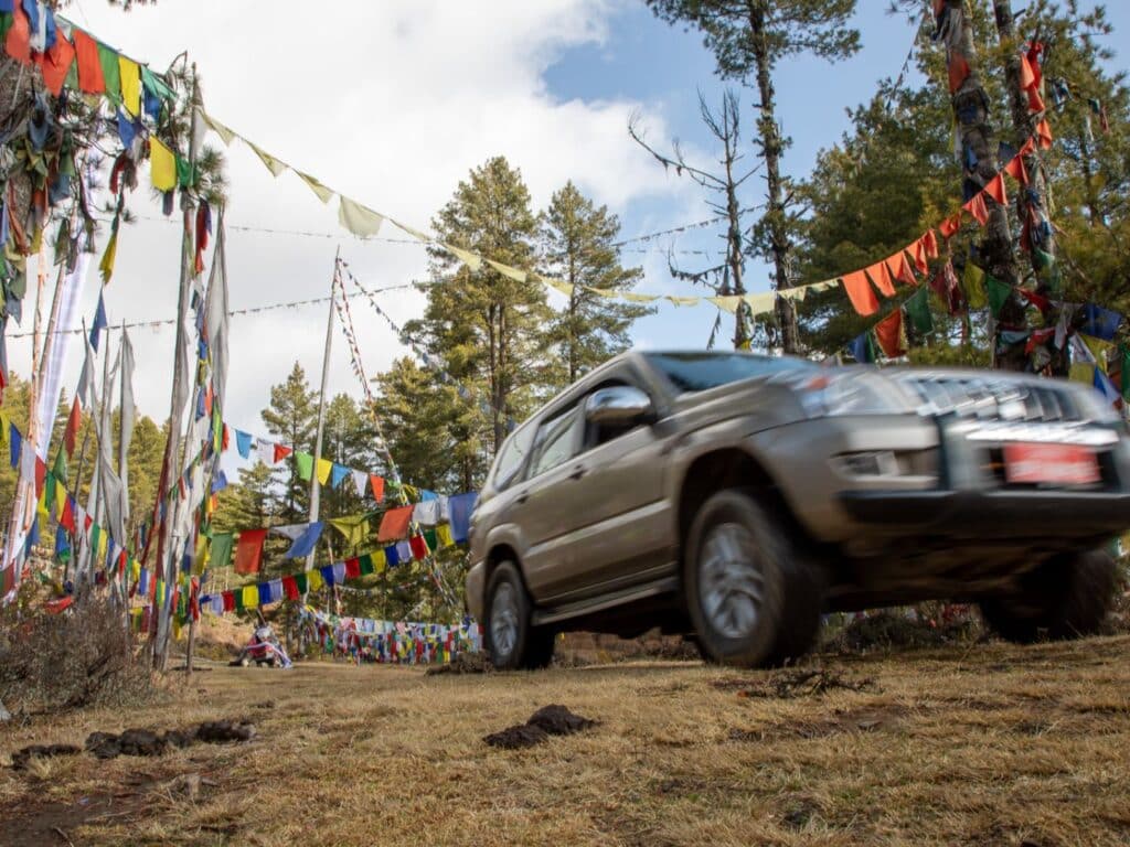 Bhutan 4x4 group tour