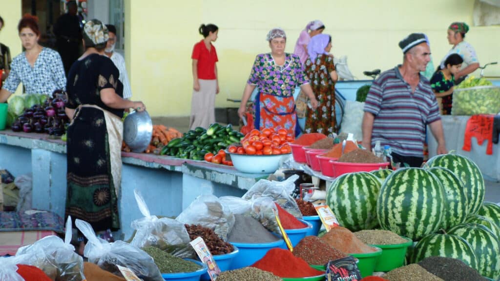 Bazar, Bukhara, Uzbekistan