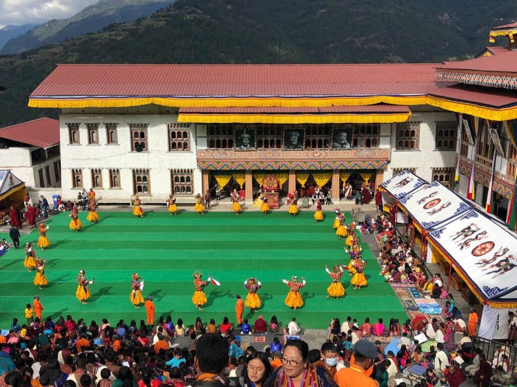 Mongar Dzong in Bhutan