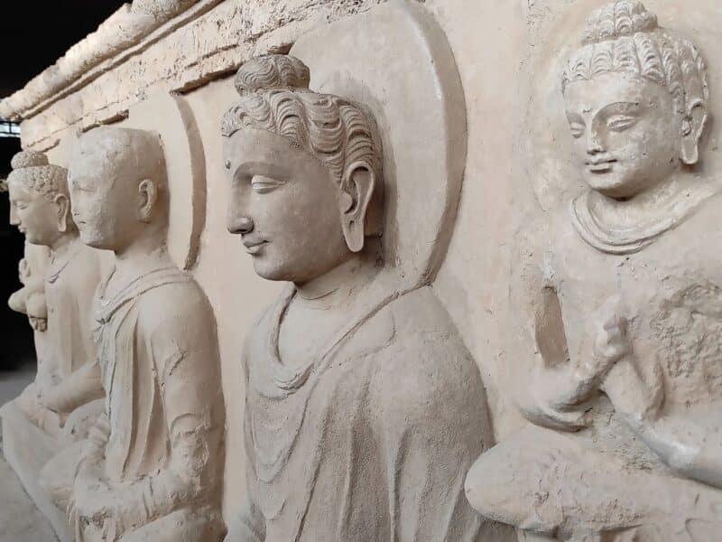 Buddhist stupa, Jaulian, Taxila, Pakistan